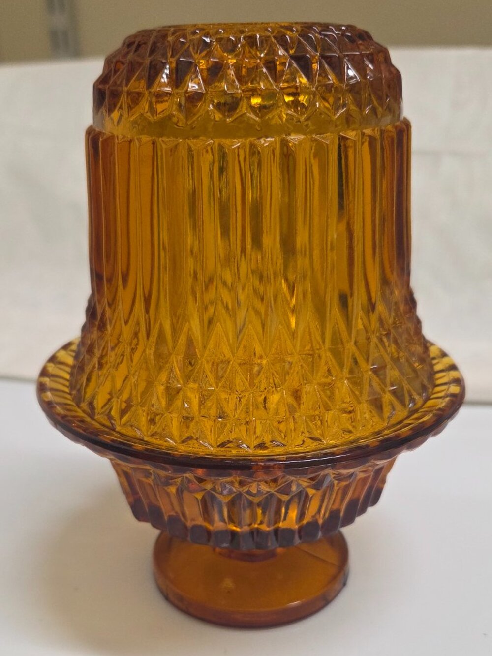 Indiana Glass/Princess House Fairy Lamp**